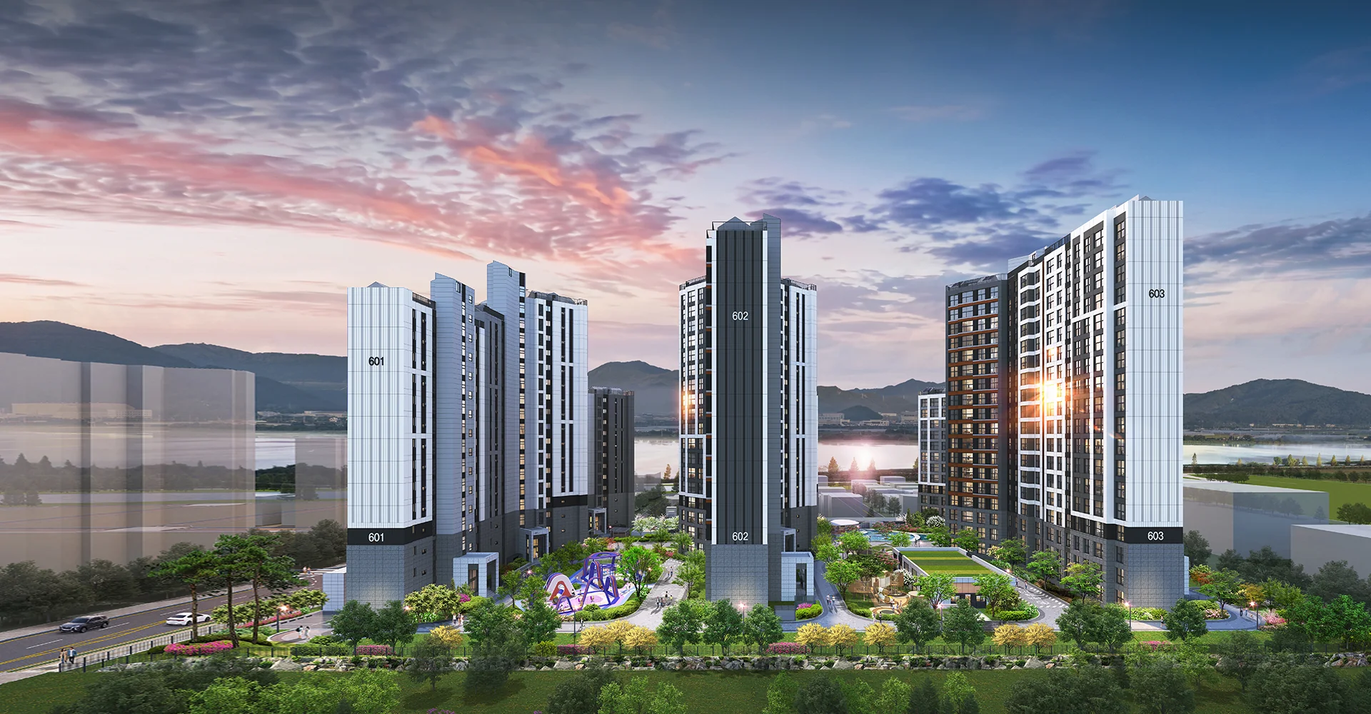 에코델타시티 금강펜테리움 에코리버 대표 이미지